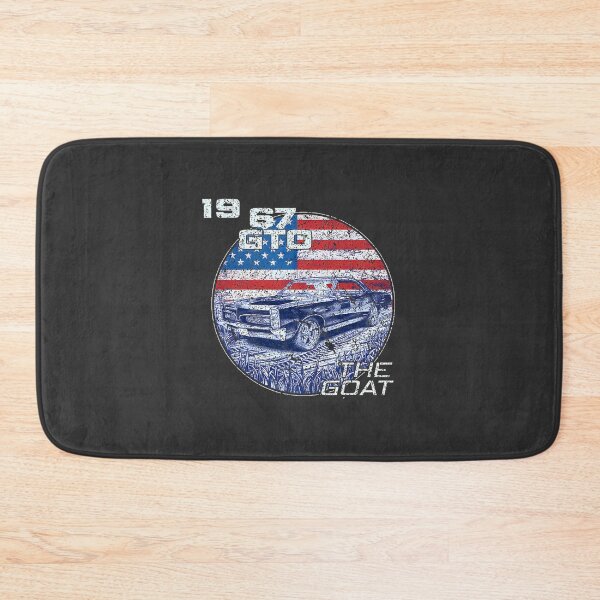 Item preview, GTO Muscle Car Silhouettes with American Flag Design designed and sold by MalakJirari23.