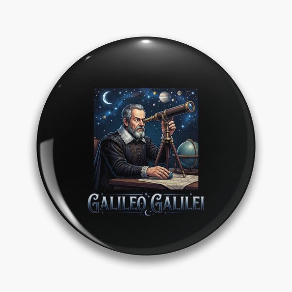 Item preview, Galileo Galilei Observing The Starry Night Sky designed and sold by Owcomm.