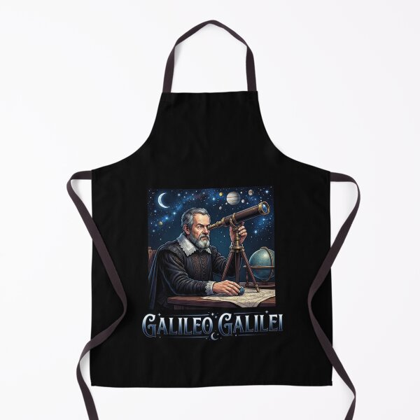 Item preview, Galileo Galilei Observing The Starry Night Sky designed and sold by Owcomm.