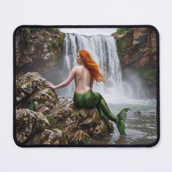 Item preview, Sirena junto a la cascada designed and sold by artisfun333.