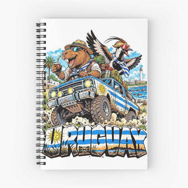 Item preview, Uruguayan Adventure with Capybara and Lapwing designed and sold by EdwinkOne.