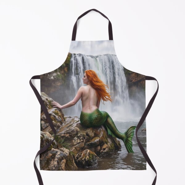Item preview, Mermaid by the Waterfall designed and sold by artisfun333.