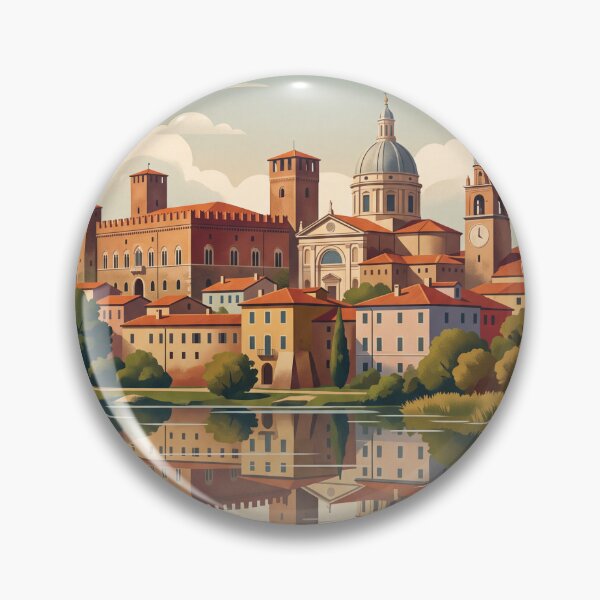 Artikelvorschau, Mantua, Italien – Vintage-Reise – Palazzo Ducale Gonzaga, Schloss der Drei Seen, Lombardei entworfen und verkauft von Bomax121.