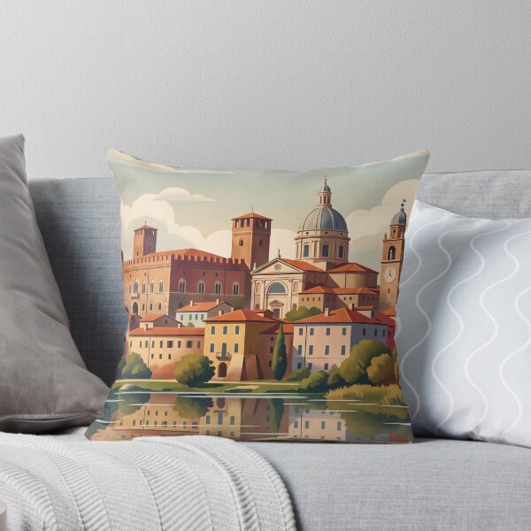 Item preview, Mantua Italy Vintage Travel – Palazzo Ducale Gonzaga Castle Three Lakes Lombardy designed and sold by Bomax121.