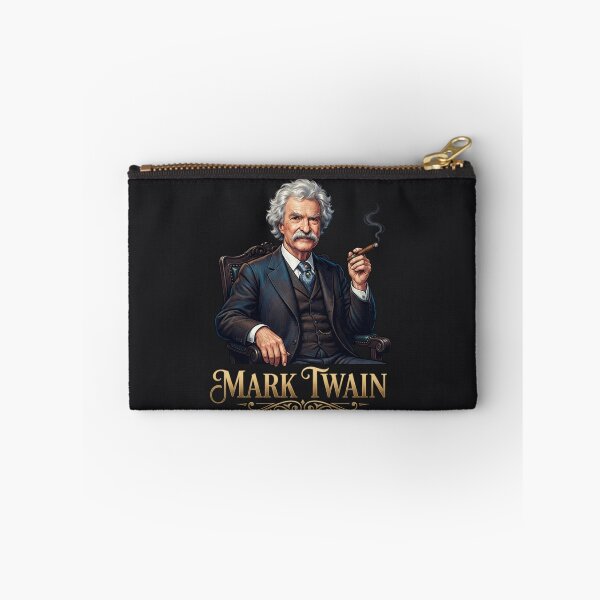 Item preview, Mark Twain Portrait Smoking A Cigar Illustration designed and sold by Owcomm.