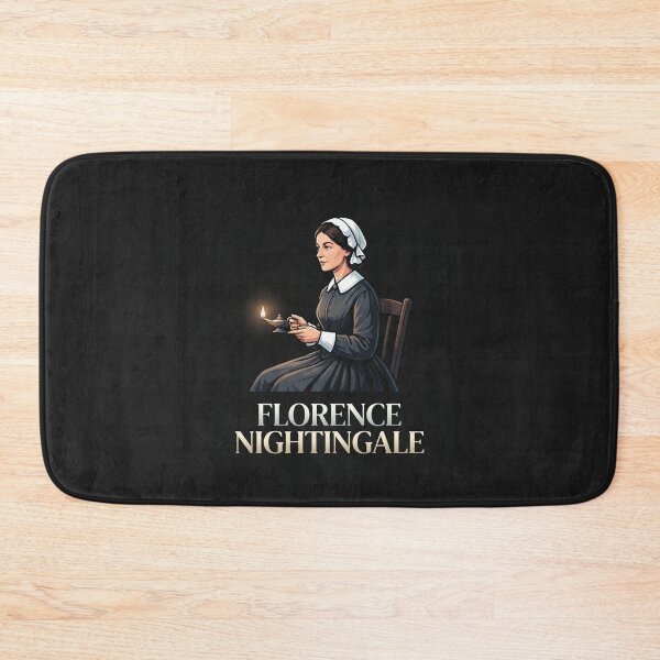 Item preview, Florence Nightingale Holding A Vintage Lamp Portrait designed and sold by Owcomm.