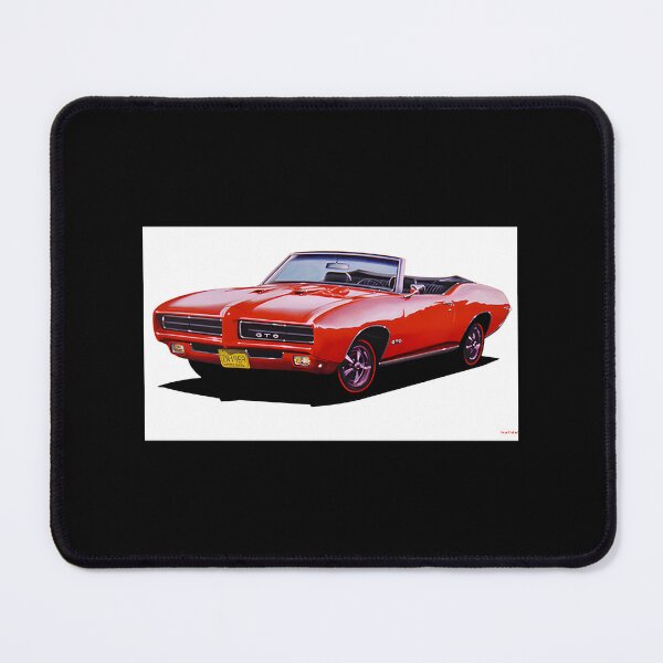 Item preview, Classic Pontiac GTO Convertible Vintage Muscle Car Illustration designed and sold by MalakJirari23.