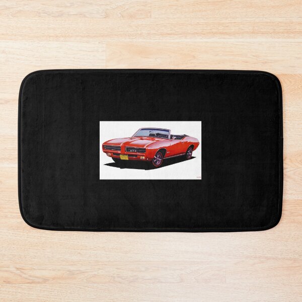 Item preview, Classic Pontiac GTO Convertible Vintage Muscle Car Illustration designed and sold by MalakJirari23.