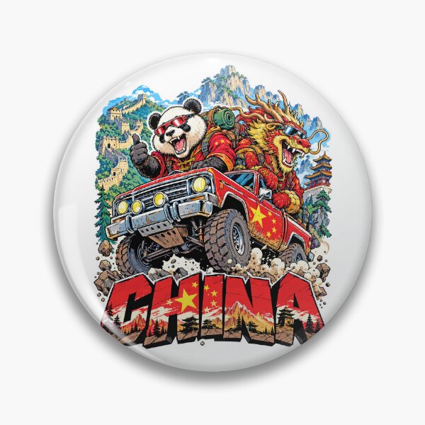 Aperçu de l'œuvre Aventure chinoise avec panda et dragon créée et vendue par EdwinkOne.