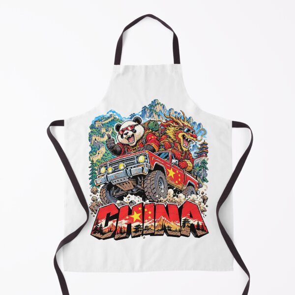 Item preview, Chinese Adventure with Panda and Dragon designed and sold by EdwinkOne.