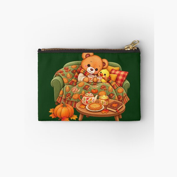 Aperçu de l'œuvre Nono & Ducky – Cozy Autumn Evening créée et vendue par JessouArt.