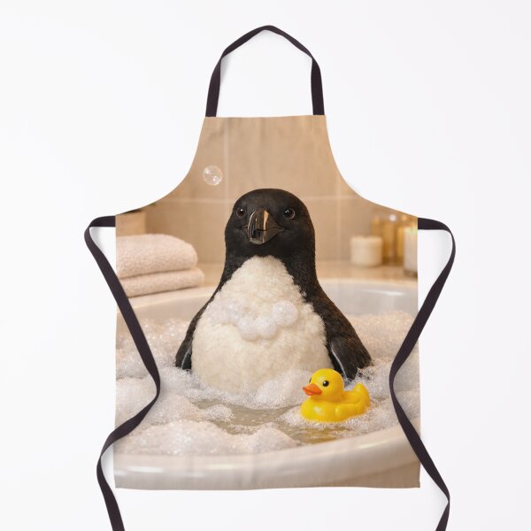 Item preview, Sweet Great Auk Bubble Bath designed and sold by Sillytoe.