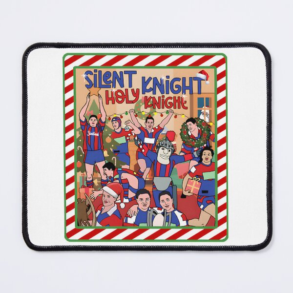 Item preview, Newcastle Knights Christmas Silent Knight Festive Holiday Design designed and sold by Charlieaxsom1.