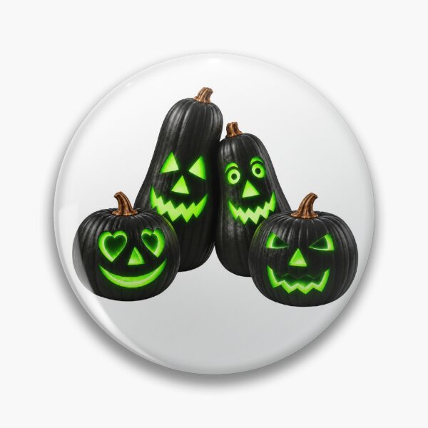 Item preview, Neon Green Halloween Pumpkins designed and sold by DansCreations42.