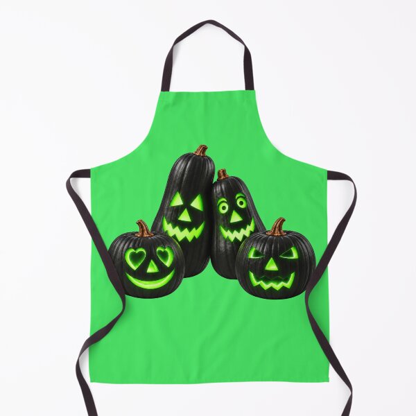 Item preview, Neon Green Halloween Pumpkins designed and sold by DansCreations42.