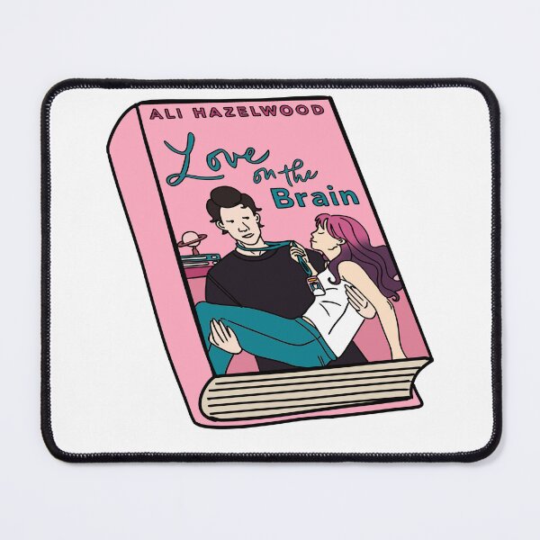 Item preview, Love on the Brain Ali Hazelwood Book Sticker designed and sold by baranskini.
