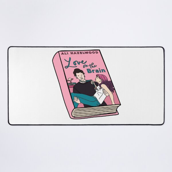 Item preview, Love on the Brain Ali Hazelwood Book Sticker designed and sold by baranskini.