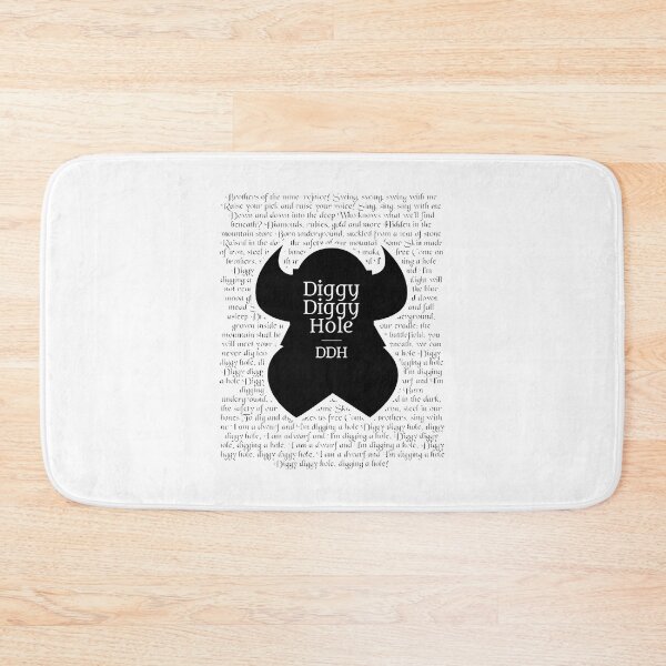 Item preview, Diggy Diggy Song Lyrics Typography Design for Music Lovers designed and sold by a1963f.
