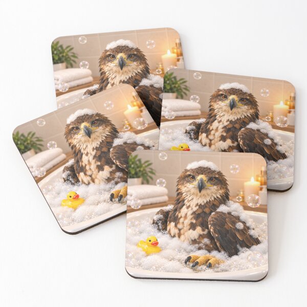 Item preview, Fluffy Haast’s Eagle Bubble Bath designed and sold by Sillytoe.