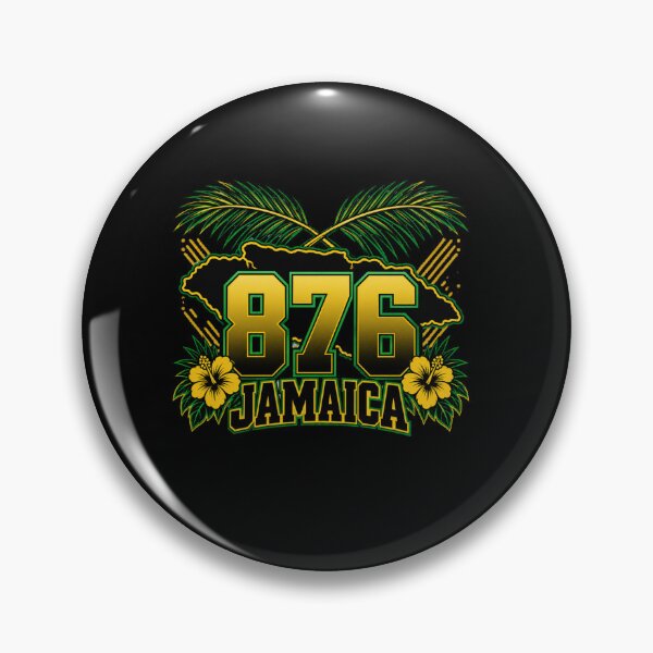 Item preview, Jamaica 876 Tropical Island Pride Jamaican designed and sold by freshwear design.