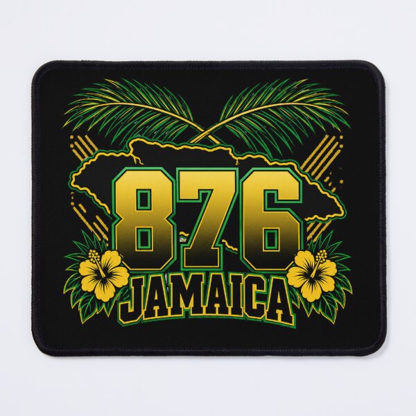 Item preview, Jamaica 876 Tropical Island Pride Jamaican designed and sold by freshwear design.
