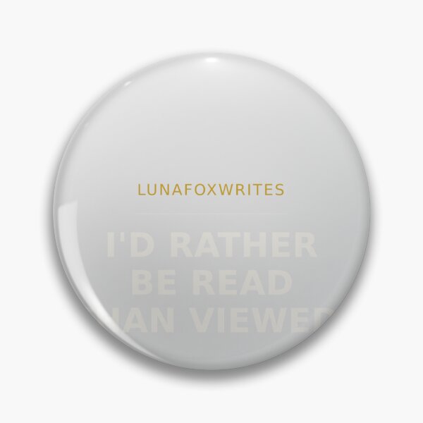 Item preview, I'd rather be read than viewed writer tote designed and sold by Lunafoxwrites.