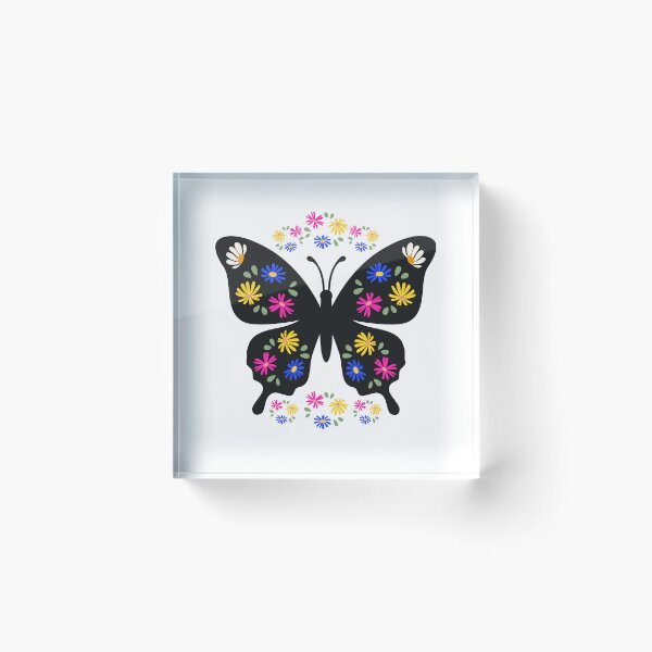 Item preview, Flowery butterfly designed and sold by expresiones8.