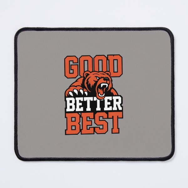 Item preview, Good Better Best Bear Sports Fan Shirt-90 designed and sold by ManuelNaglmeier.