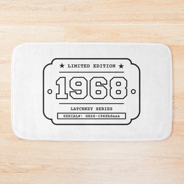 Item preview, 1968 Limited Edition Birth Year Latchkey Series Vintage Badge Black designed and sold by HYPNK.