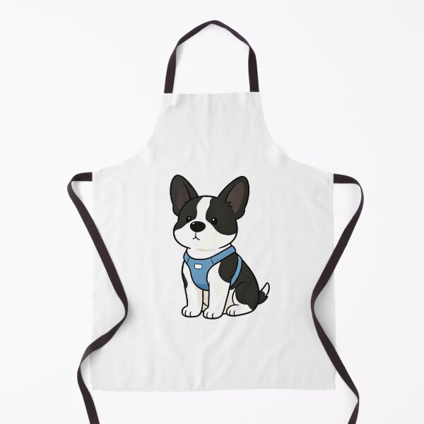 Item preview, Cute Boston Terrier Puppy with Blue Harness Dog Lover designed and sold by kaiyanpinpai.