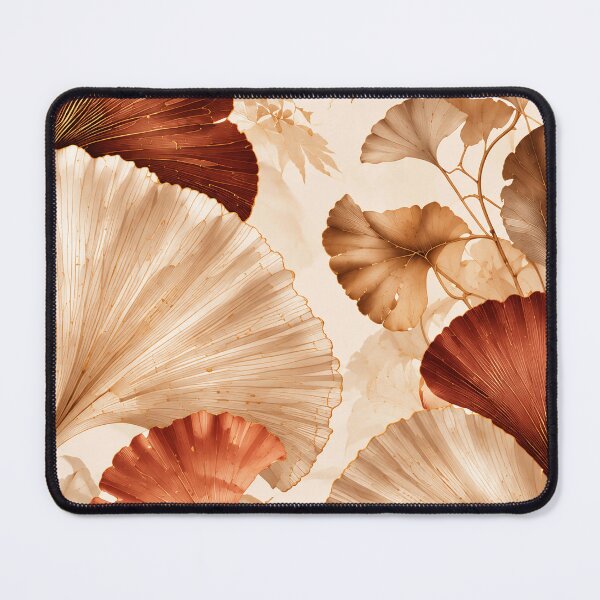 Item preview, Golden Ginkgo Leaves Elegant Botanical Pattern designed and sold by M. Mamdouh Artworks.