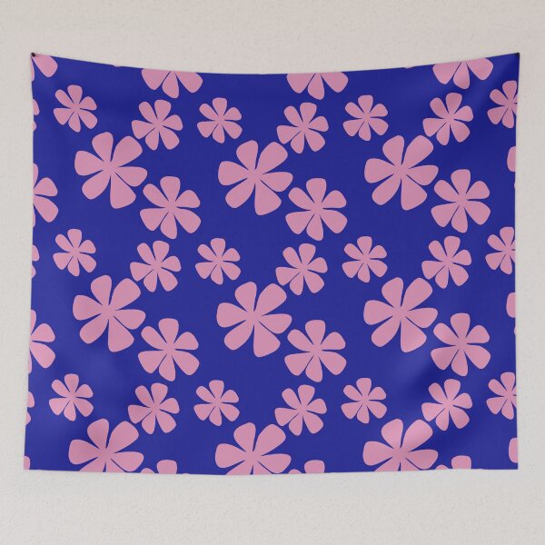 Item preview, Pink Floral Shapes  designed and sold by Sharon Schwalbe.