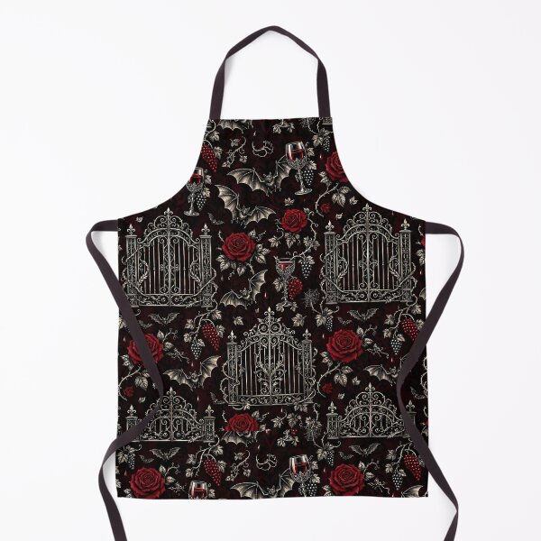 Item preview, Vampire Vineyard — Gothic Romance Pattern | Hashola Designs designed and sold by Hashola Designs.