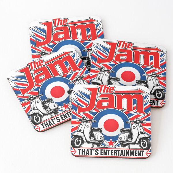 Item preview, The Jam That's Entertainment T-Shirt | Mod Scooter Tribute Tee | 2 Tone Ska Music Inspired Gift designed and sold by GarnerSupplyCo.