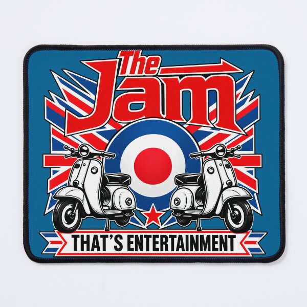 Item preview, The Jam That's Entertainment T-Shirt | Mod Scooter Tribute Tee | 2 Tone Ska Music Inspired Gift designed and sold by GarnerSupplyCo.