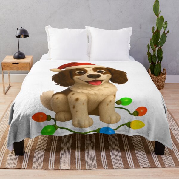 Item preview, Happy Springer Spaniel Christmas designed and sold by Sillytoe.