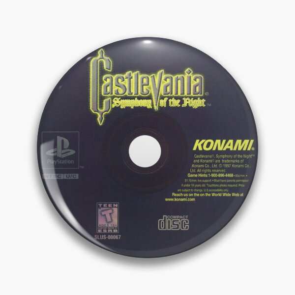 Item preview, Castlevania Symphony of the Night PlayStation Disc designed and sold by ShopDesignBR.