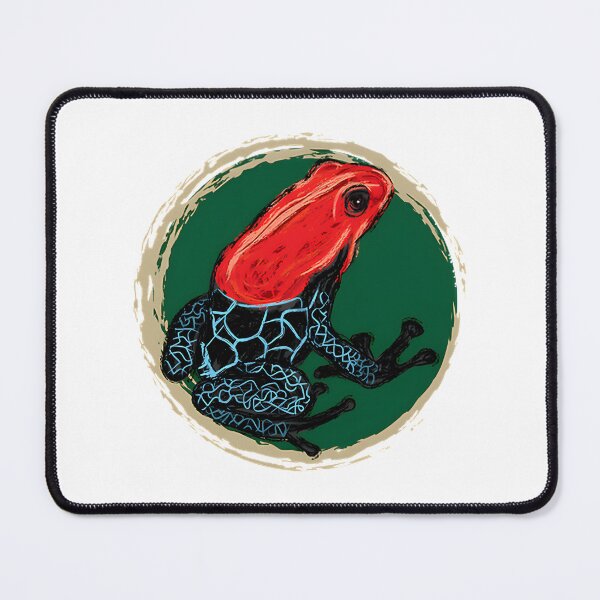 Item preview, Colorful Poison Dart Frog Artwork Illustration IV designed and sold by ShadyPureEvil.