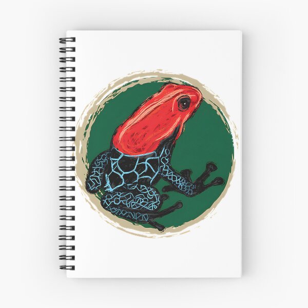Item preview, Colorful Poison Dart Frog Artwork Illustration IV designed and sold by ShadyPureEvil.