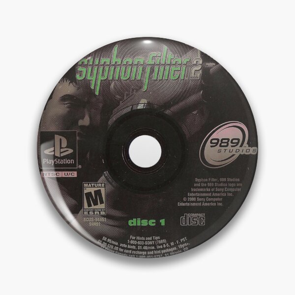 Artikelvorschau, Syphon Filter 2 PlayStation Disc entworfen und verkauft von ShopDesignBR.