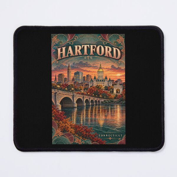 Item preview, Hartford - Connecticut designed and sold by GoodOldVintage.