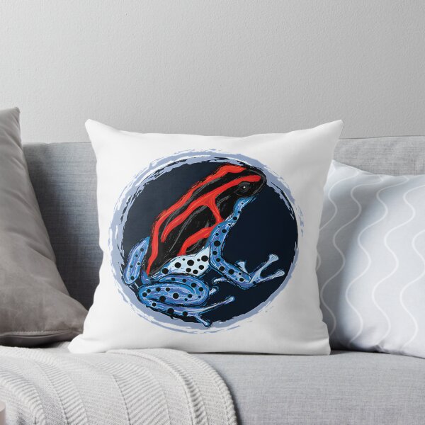 Item preview, Vibrant Poison Dart Frog Artwork Illustration VI designed and sold by ShadyPureEvil.