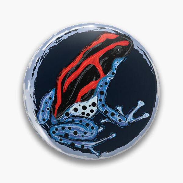 Item preview, Vibrant Poison Dart Frog Artwork Illustration VI designed and sold by ShadyPureEvil.