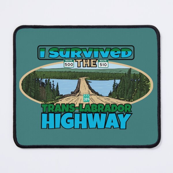 Item preview, Trans -  Labrador Highway with 389 Trans Quebec designed and sold by MaritimeMotoADV.