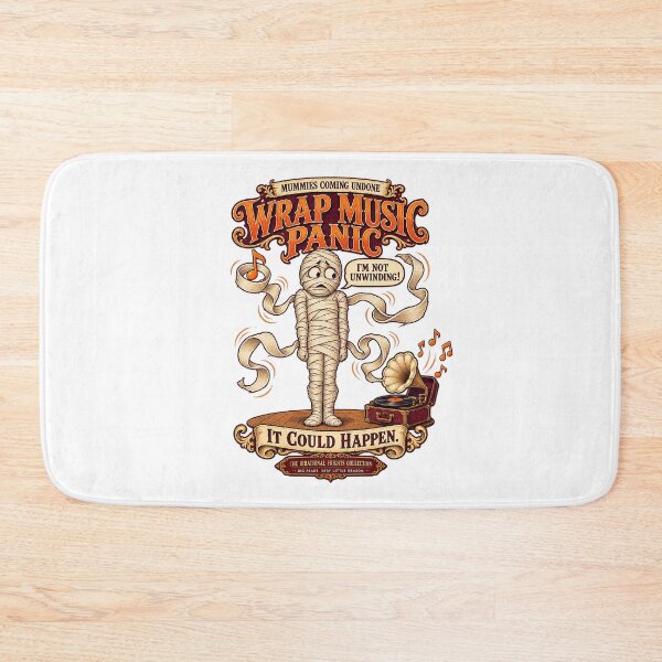 Item preview, THE IRRATIONAL FRIGHTS COLLECTION - MUMMIES COMING UNDONE - WRAP MUSIC PANIC designed and sold by WheelieGdArt.