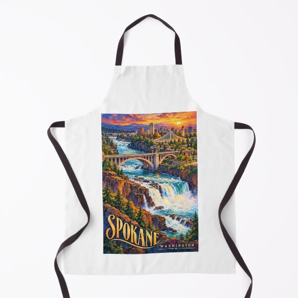 Artikelvorschau, Spokane - Washington entworfen und verkauft von GoodOldVintage.