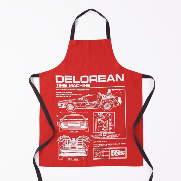 Item preview, Vintage Classic Car Delorean Project  designed and sold by PrintCarClub.