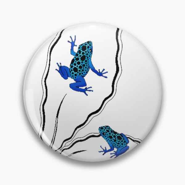 Item preview, Poison Dart Frog Outline Artistic Design with Bold Text for Nature Lovers designed and sold by ShadyPureEvil.