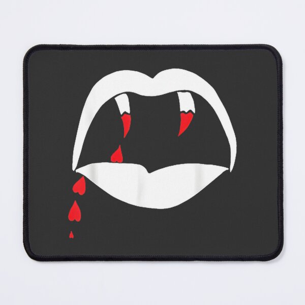 Item preview, Vampire Teeth and Lips Gothic Halloween Horror Design designed and sold by WxDoppler.