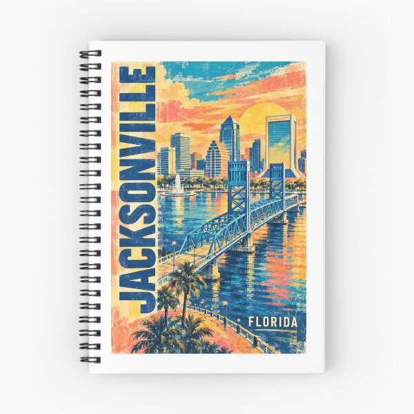 Item preview, Jacksonville - Florida designed and sold by GoodOldVintage.